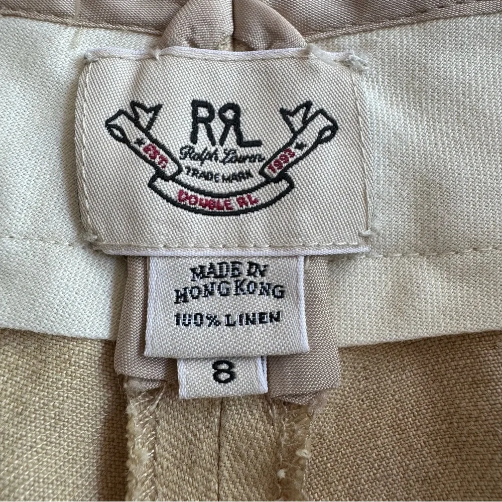 Vintage Double R RRL Ralph Lauren Linen Pants - Picture 3 of 16